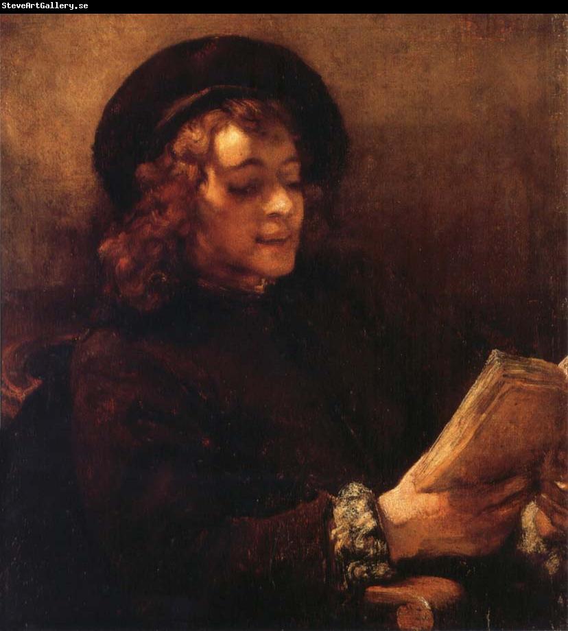 REMBRANDT Harmenszoon van Rijn Titus Reading